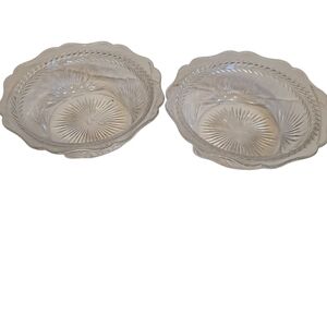 Two Vintage Sunburst Bowls